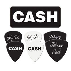 Johnny Cash - Unisex Cash Logo Pick Tin