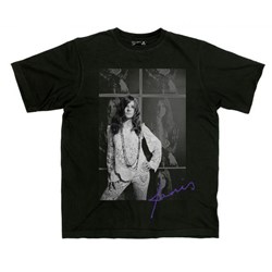 Janis Joplin - Mens Baron Wolman Photo T-Shirt