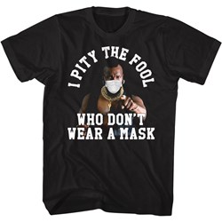 Mr. T - Mens Pity The Fool Mask T-Shirt