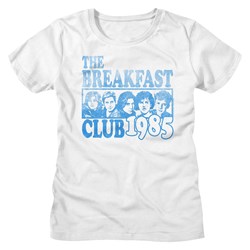 Breakfast Club - Womens Bllue Ink Box T-Shirt