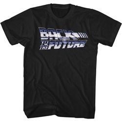 Back To The Future - Mens Chrome To The Future T-Shirt