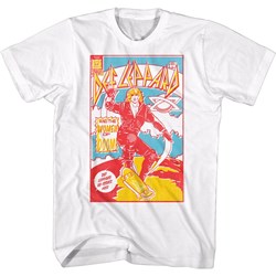Def Leppard - Mens Comic Cover T-Shirt