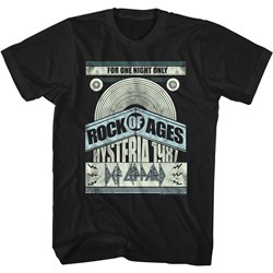 Def Leppard - Mens For One Night Only T-Shirt