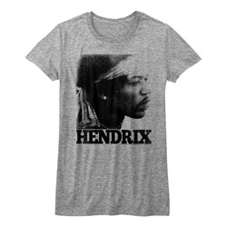 Jimi Hendrix - Womens Vintage Face T-Shirt
