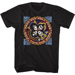 Kiss - Mens Rockandrollover T-Shirt