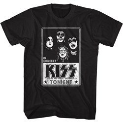 Kiss - Mens Kiss Tonight T-Shirt