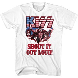 Kiss - Mens Shout T-Shirt