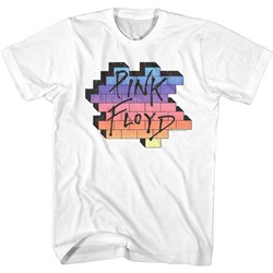 Pink Floyd - Mens Rainbow Wall T-Shirt