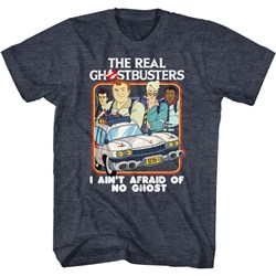 The Real Ghostbusters - Mens Busters & Ecto1 T-Shirt