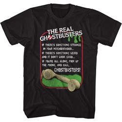 The Real Ghostbusters - Mens Something Strange T-Shirt