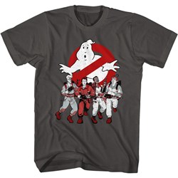 The Real Ghostbusters - Mens G'Busters And Logo T-Shirt