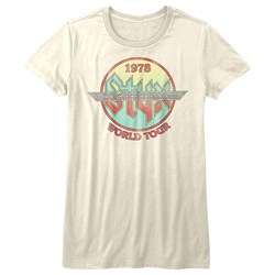 Styx - Womens Circle Tour T-Shirt