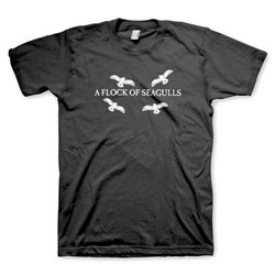 A Flock Of Seagulls - Mens Flock "Seagulls"  T-Shirt