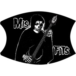 The Misfits - Unisex Misfits Bass Fiend Logo Mask