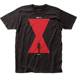Black Widow - Unisex Movie Widow Poster Fitted Jersey T-Shirt