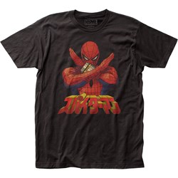 Spider-Man - Unisex Japanese Fitted Jersey T-Shirt
