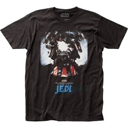 Star Wars - Unisex Powrot Jedi Fitted Jersey T-Shirt