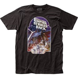 Star Wars - Unisex Esb Cartouche Fitted Jersey T-Shirt