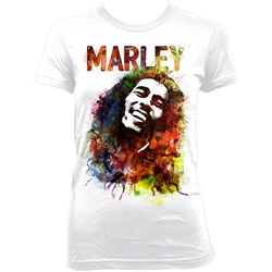 Bob Marley - Womens Watercolor T-Shirt