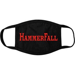 Hammerfall - Unisex Red Logo Face Mask