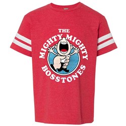 Mighty Mighty Bosstones - Mens While We'Re At It Red Youth Football T-Shirt