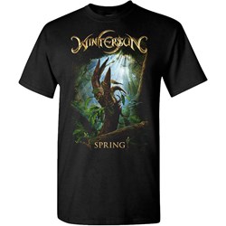 Wintersun - Mens Spring Born Again Black T-Shirt