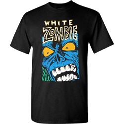 White Zombie - Mens Blue Monster T-Shirt