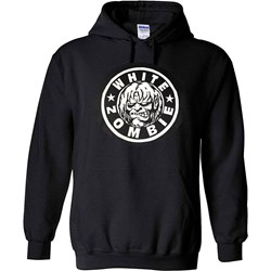 White Zombie - Mens Circle Logo Pullover Hoodie