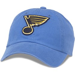 American Needle - Mens Stl Blues New Raglin 100% Cotton Snapback Hat