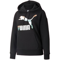 Puma - Womens Classics Logo Hoodie Plus