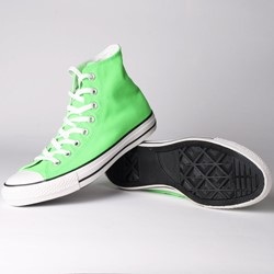 neon green converse shoes