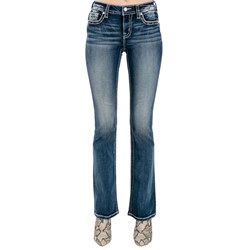 Miss Me - Womens M3815B Mid-Rise Boot Jeans