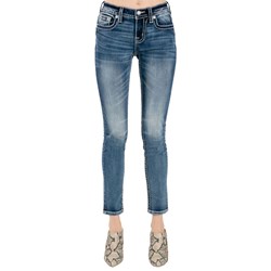 Miss Me - Womens M3836S Mid-Rise Skinny Jeans