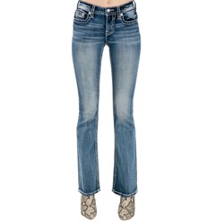 Miss Me - Womens M3822B Mid-Rise Boot Jeans