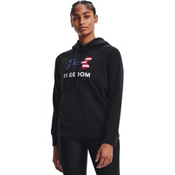 Under Armour - Womens Freedom Rival Hoodie Fleece Top