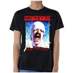 Scorpions - Mens Blackout (Album Cover) T-Shirt