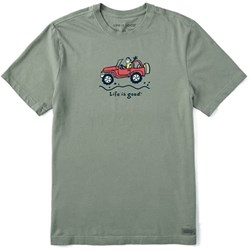 Life Is Good - Mens Vintage Crushe Offroad Jake T-Shirt