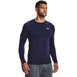 Under Armour - Mens Coldgear Armour Fitted Crew Long-Sleeve T-Shirt