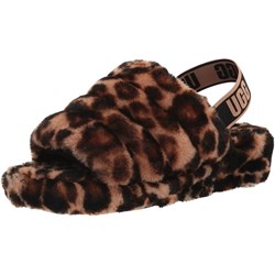 Ugg - Womens Fluff Yeah Panther Print Sandals