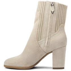 Vionic - Womens Perk Kaylee Suede Knit Ankle Boot