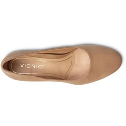 Vionic - Womens Amor Mariana Suede Pump Heel