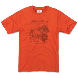 Red Jacket - Mens Joshua Tree Np Vin Fade Bt2 100% Cotton T-Shirt