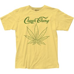 Cheech & Chong - Mens Flower Fitted Jersey T-Shirt