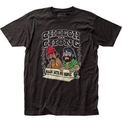 Cheech & Chong - Mens Rollin Fitted Jersey T-Shirt