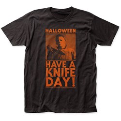 Halloween - Mens Have A Knife Day Adult T-Shirt