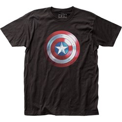 The Falcon and Winter Soldier - Mens The Falcon And The Winter Soldier Cap Logo Fitted Jersey T-Shirt