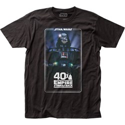 Star Wars - Mens Esb 40 Years Fitted Jersey T-Shirt