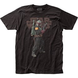 The Mandalorian - Mens Boba Fett Fitted Jersey T-Shirt