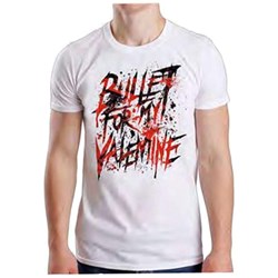 Bullet For My Valentine - Mens Splattered Logo T-Shirt