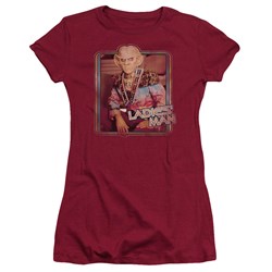 Star Trek - Womens Ladies Man T-Shirt In Cardinal